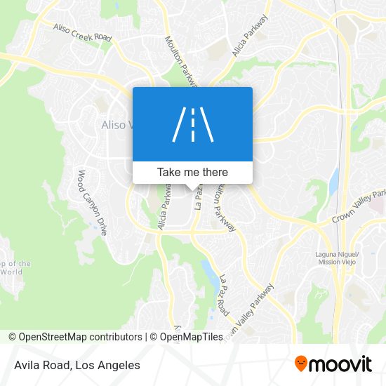 Mapa de Avila Road