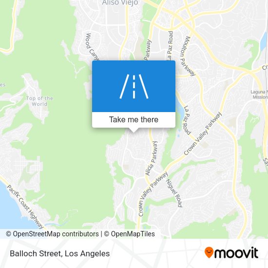 Mapa de Balloch Street