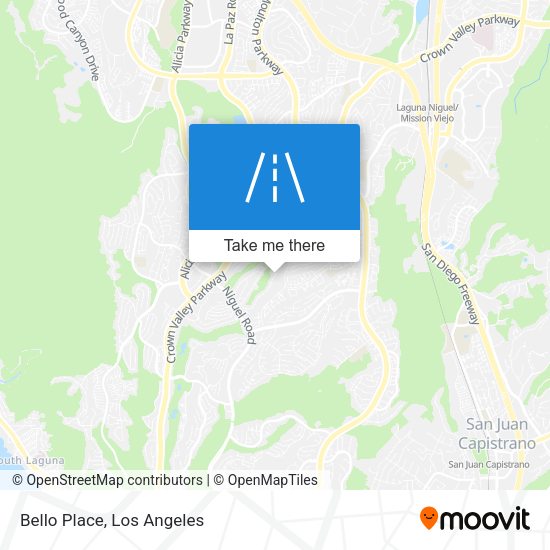 Mapa de Bello Place