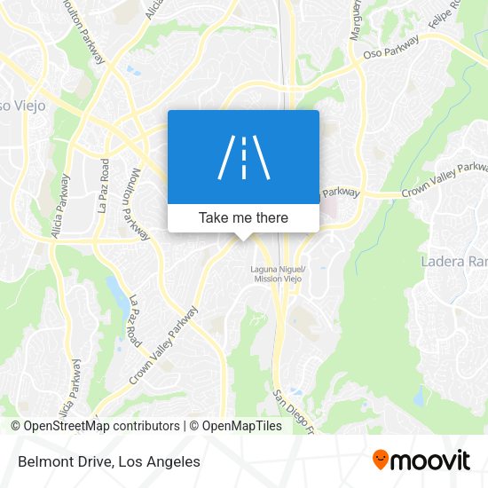 Mapa de Belmont Drive
