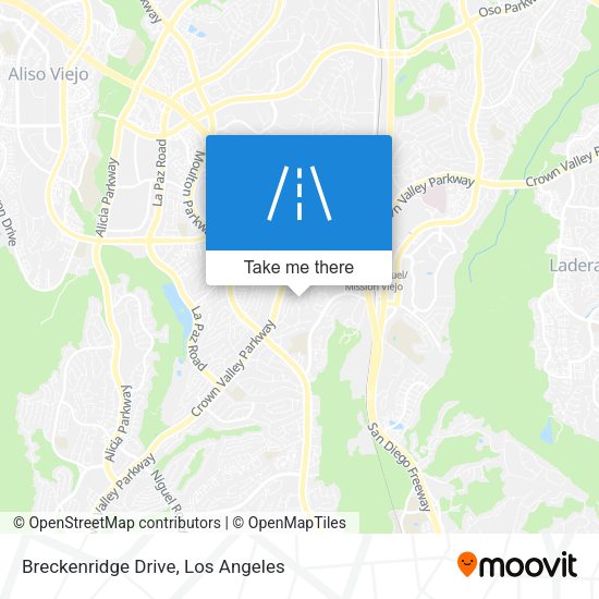 Mapa de Breckenridge Drive