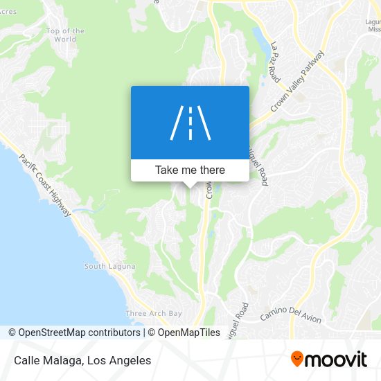 Calle Malaga map