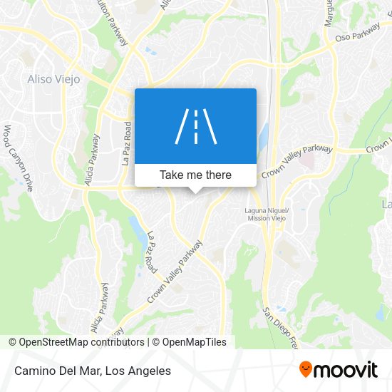 Mapa de Camino Del Mar