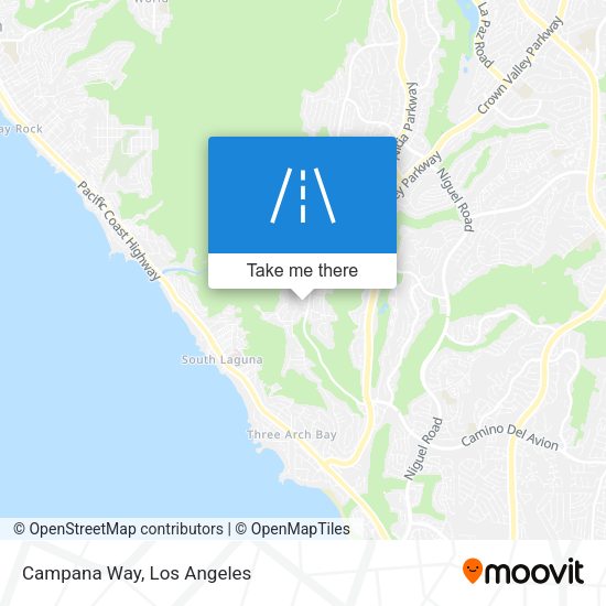 Mapa de Campana Way