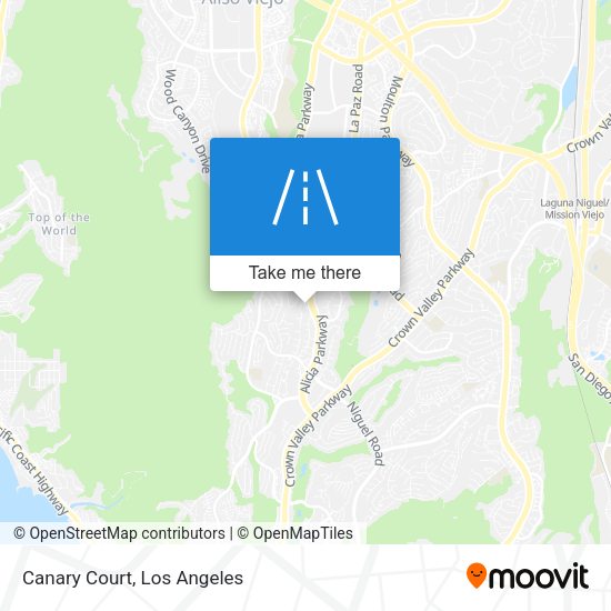 Mapa de Canary Court