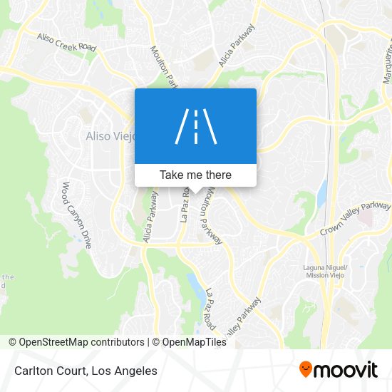 Mapa de Carlton Court