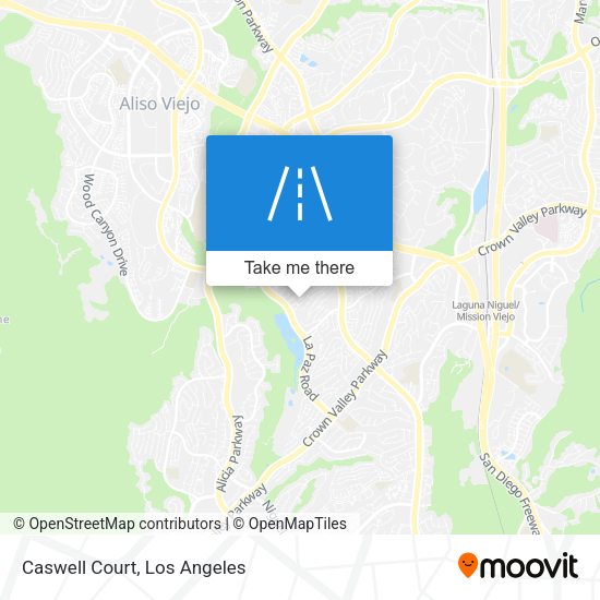 Mapa de Caswell Court