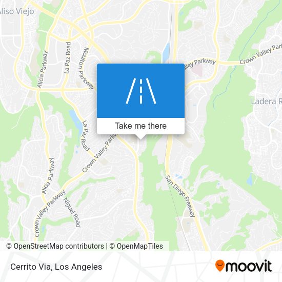 Mapa de Cerrito Via