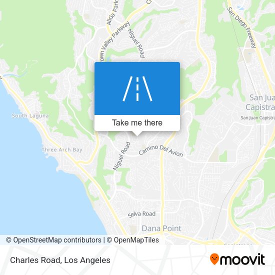 Mapa de Charles Road