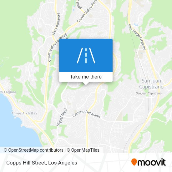 Mapa de Copps Hill Street
