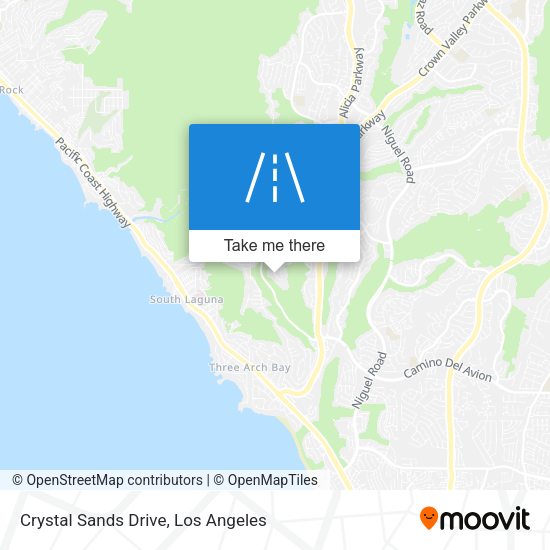 Mapa de Crystal Sands Drive