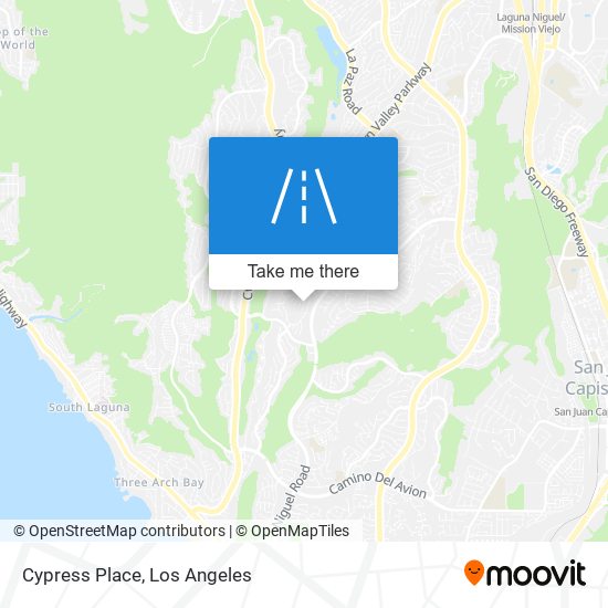 Cypress Place map