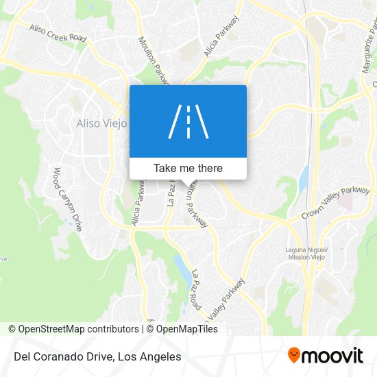 Mapa de Del Coranado Drive