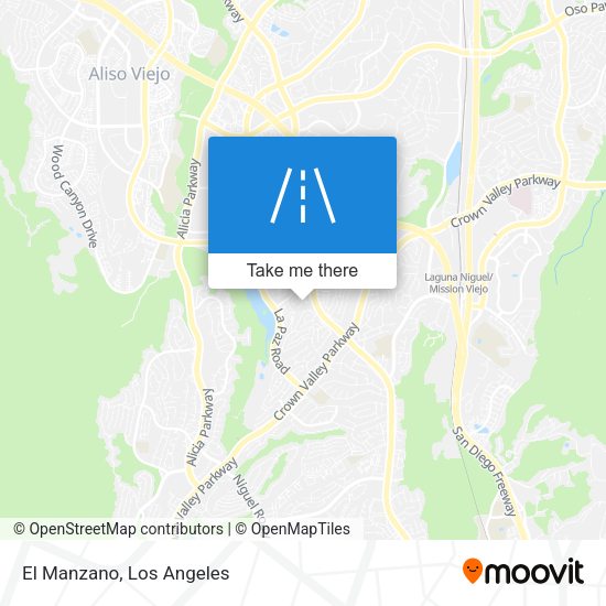 Mapa de El Manzano