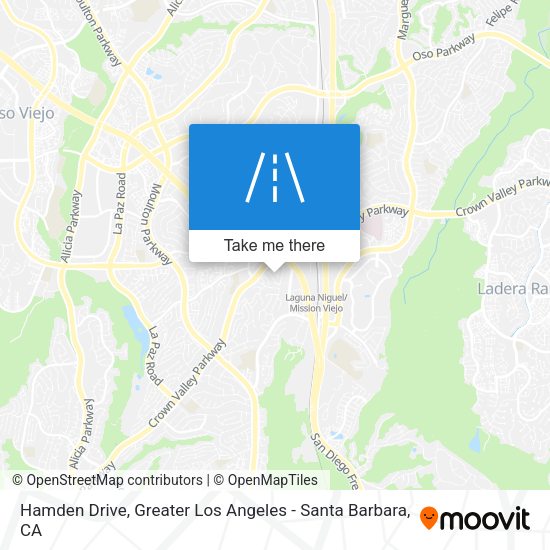 Mapa de Hamden Drive