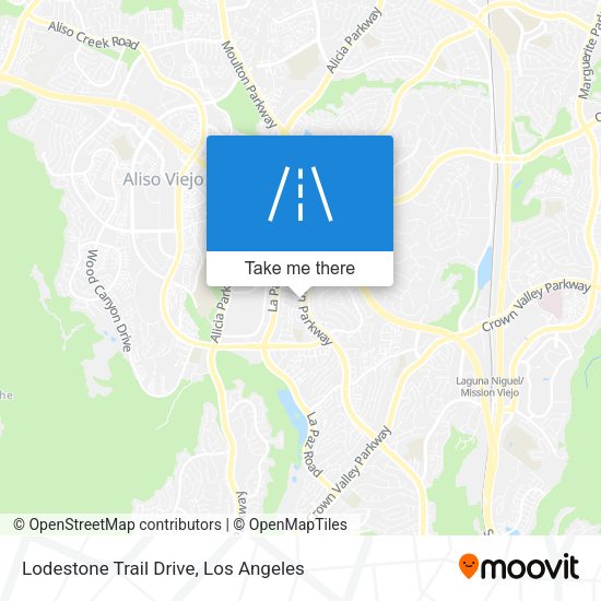 Mapa de Lodestone Trail Drive