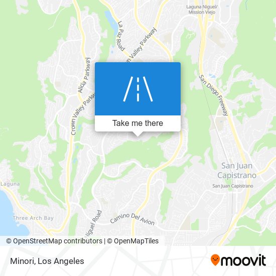 Mapa de Minori