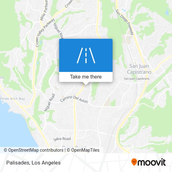 Mapa de Palisades