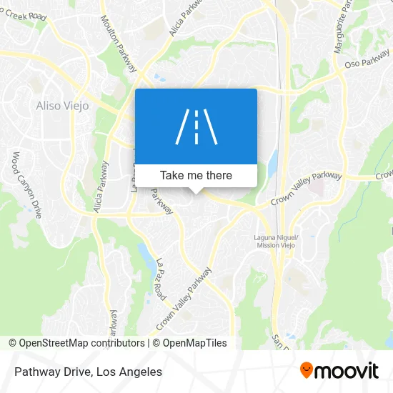 Pathway Drive map