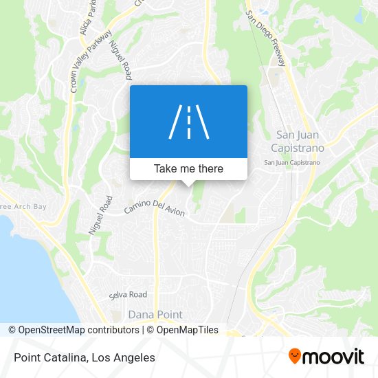 Mapa de Point Catalina