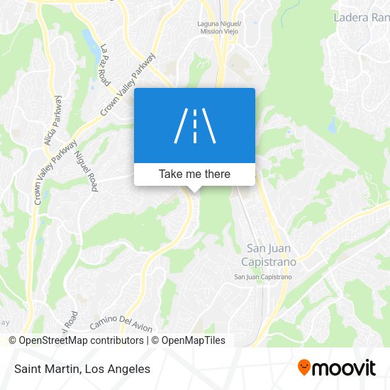 Mapa de Saint Martin