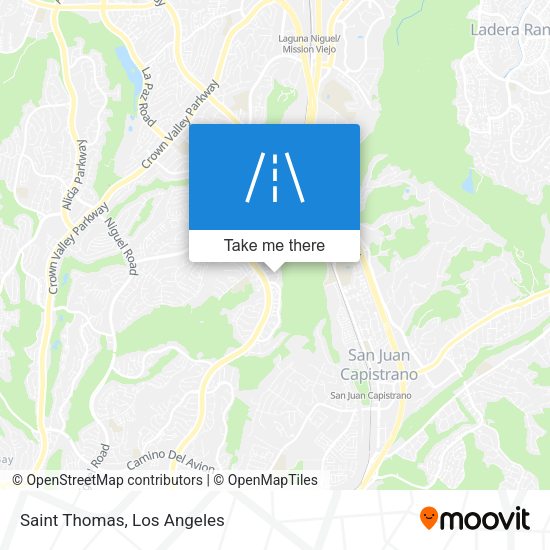 Mapa de Saint Thomas