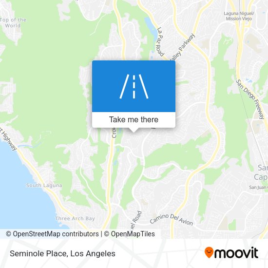 Mapa de Seminole Place