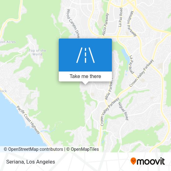 Mapa de Seriana