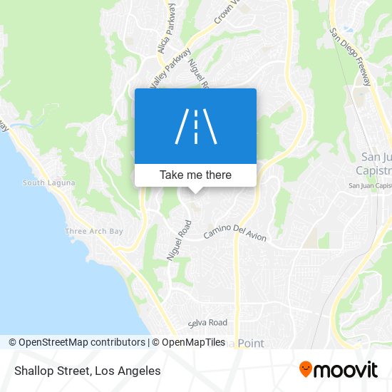 Mapa de Shallop Street