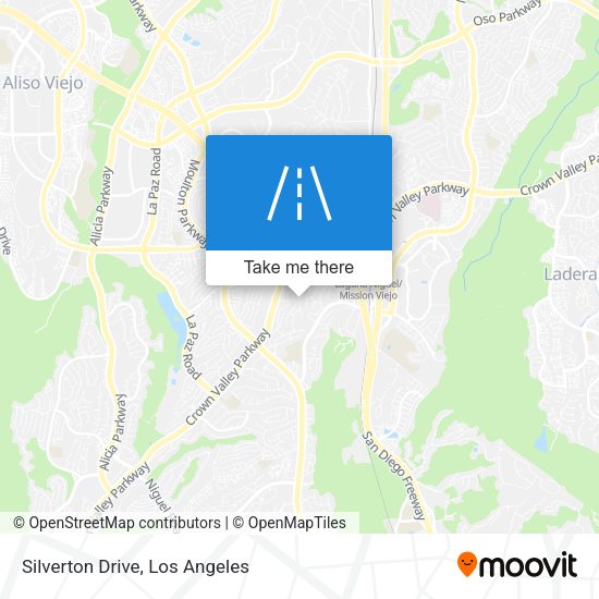 Mapa de Silverton Drive