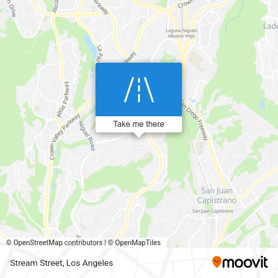 Mapa de Stream Street
