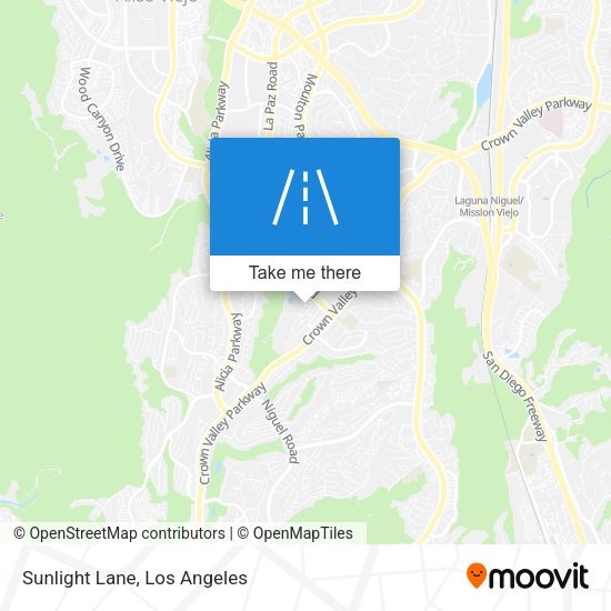Mapa de Sunlight Lane