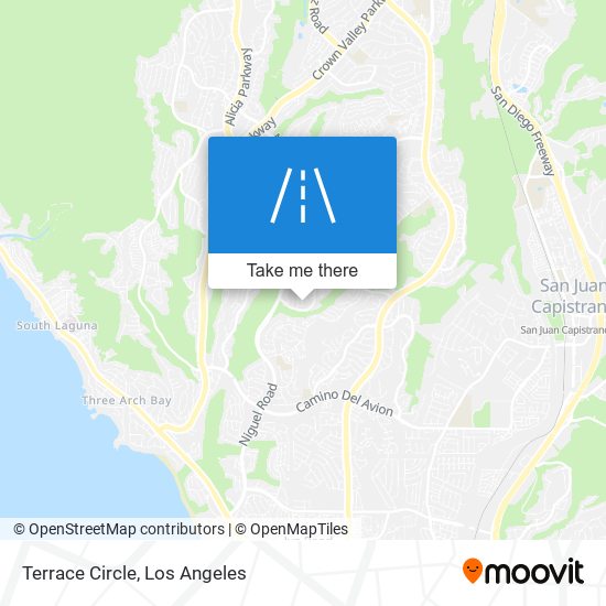 Mapa de Terrace Circle