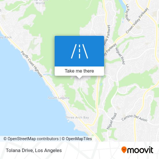 Tolana Drive map