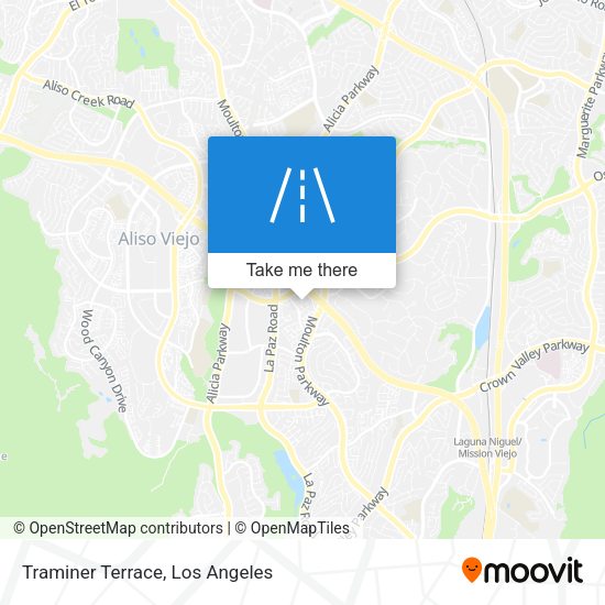 Traminer Terrace map