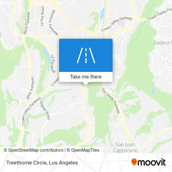 Treethorne Circle map
