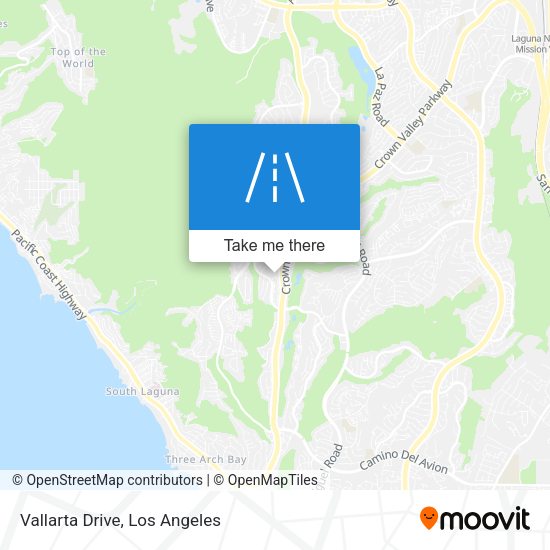Mapa de Vallarta Drive