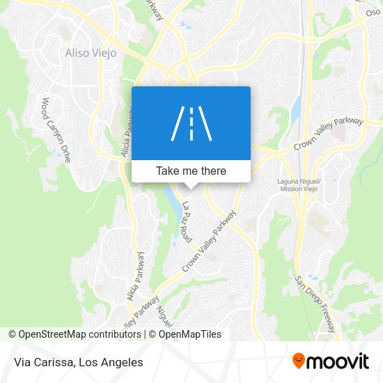 Mapa de Via Carissa