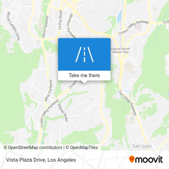Vista Plaza Drive map