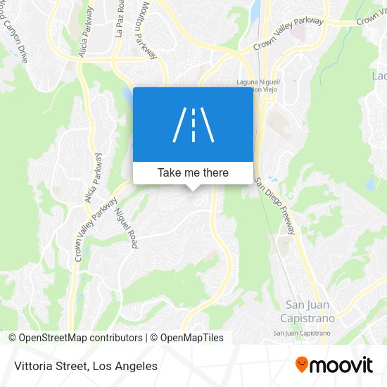 Mapa de Vittoria Street