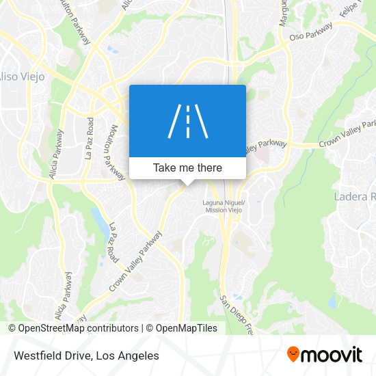 Mapa de Westfield Drive