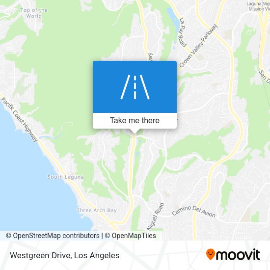 Westgreen Drive map
