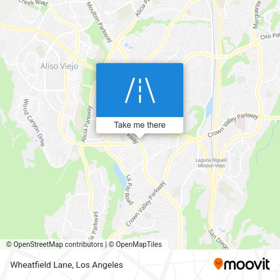 Mapa de Wheatfield Lane