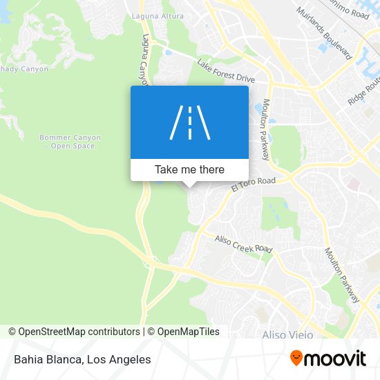 Mapa de Bahia Blanca