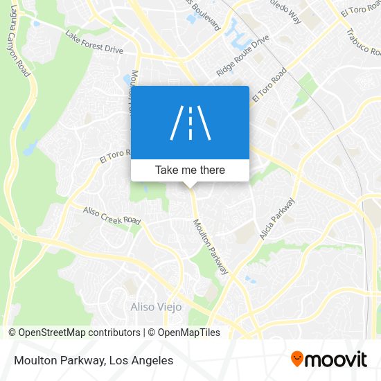 Mapa de Moulton Parkway