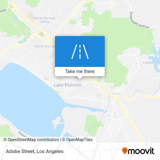 Mapa de Adobe Street