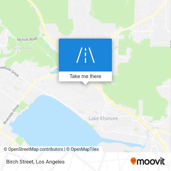 Mapa de Birch Street