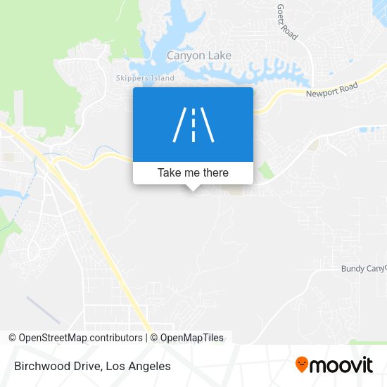Mapa de Birchwood Drive