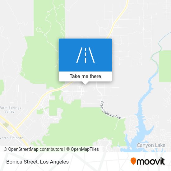 Mapa de Bonica Street