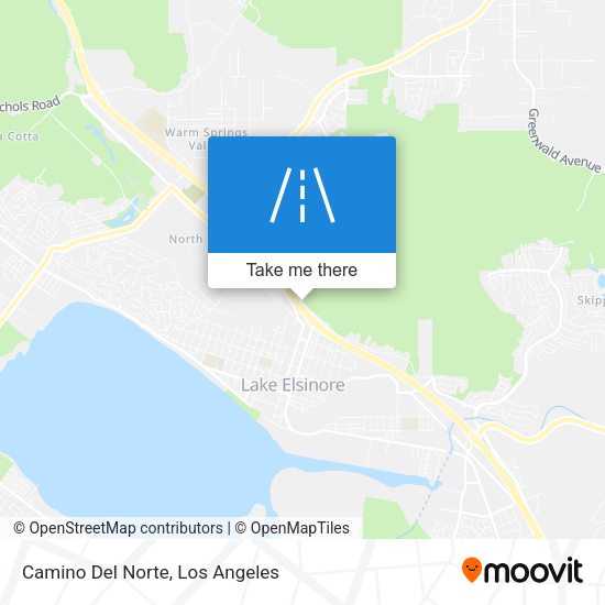 Mapa de Camino Del Norte